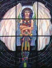 040 Stained Glass Angel