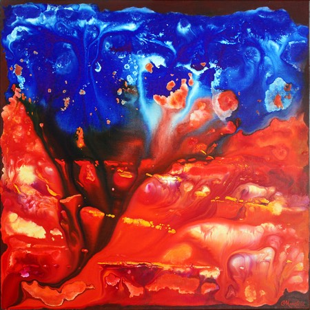 Red-and-blue-explosion